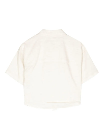 Cropped Polo Shirt
