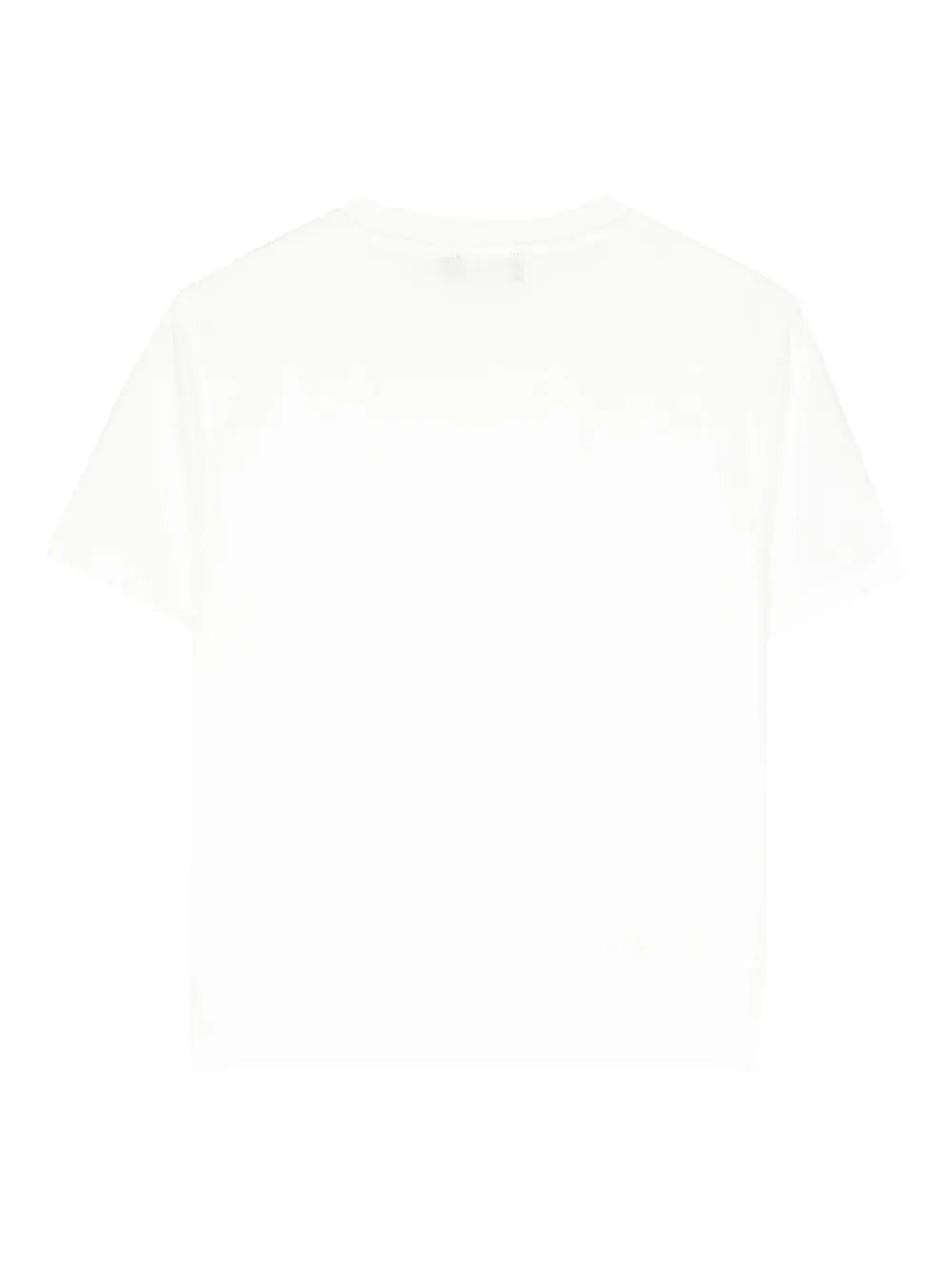 Gathered Crew-Neck T-Shirt