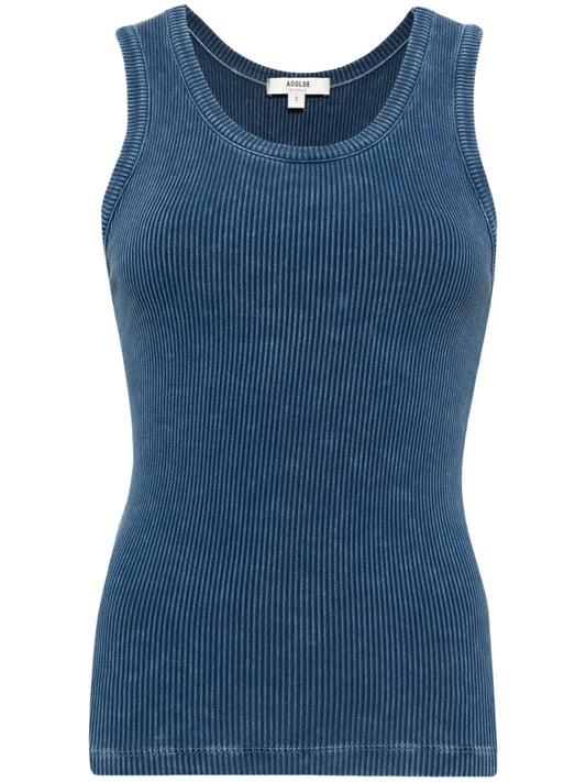 Poppy Ribbed Tank Top