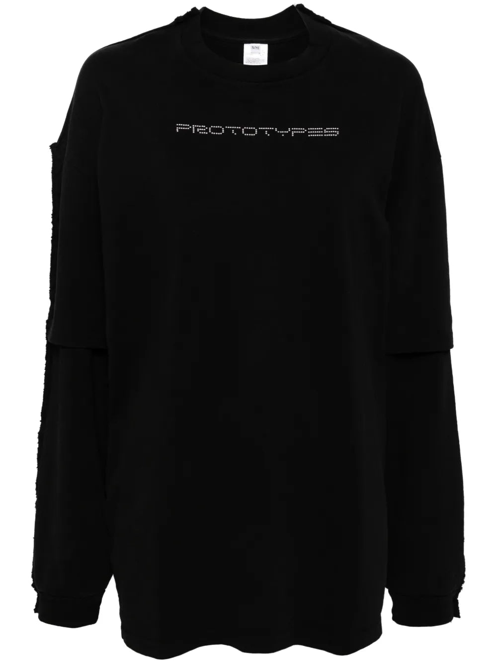Logo-Embellished Layered Sweatshirt