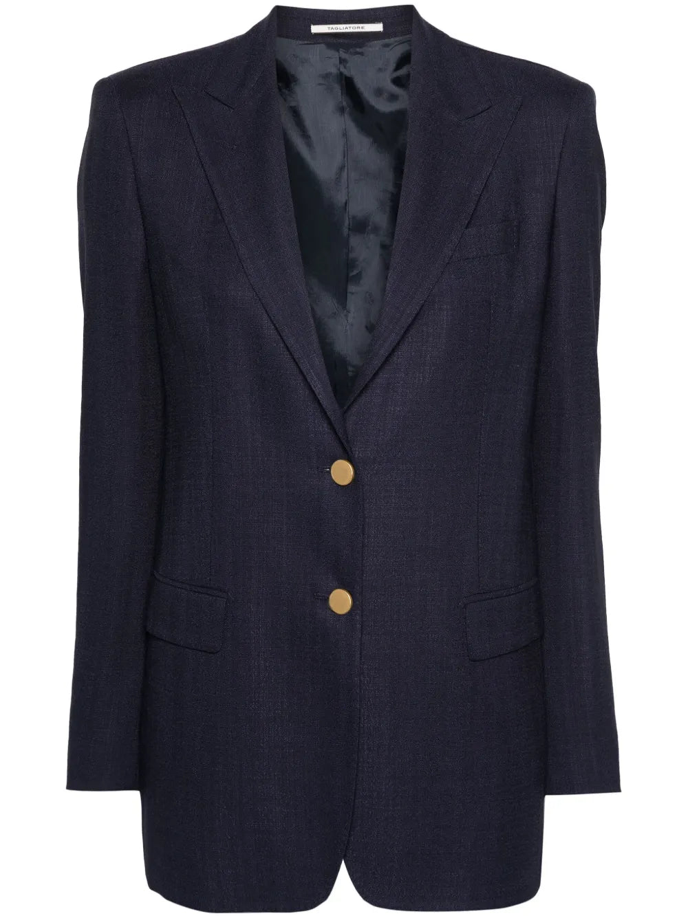 Single-Breasted Jacquard Blazer