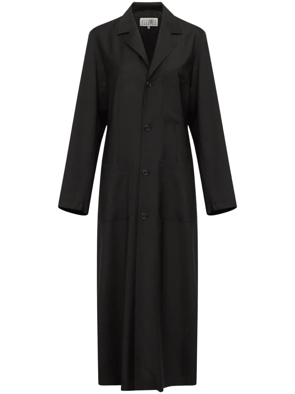Belted Single-Breasted Maxi Coat