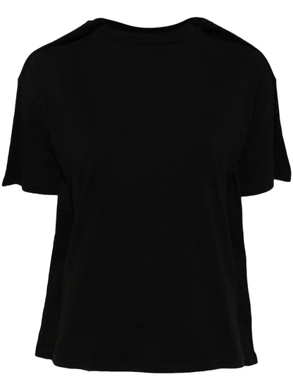 Panelled Recycled Cotton T-Shirt