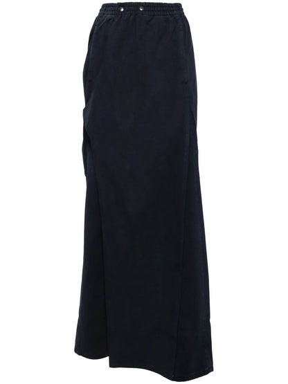 Layered Cotton Cargo Trousers