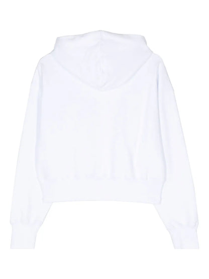 Logo-Print Cotton Hoodie