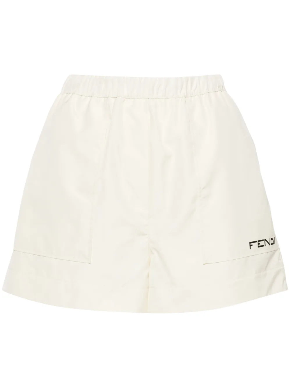 High-Waist Shell Shorts