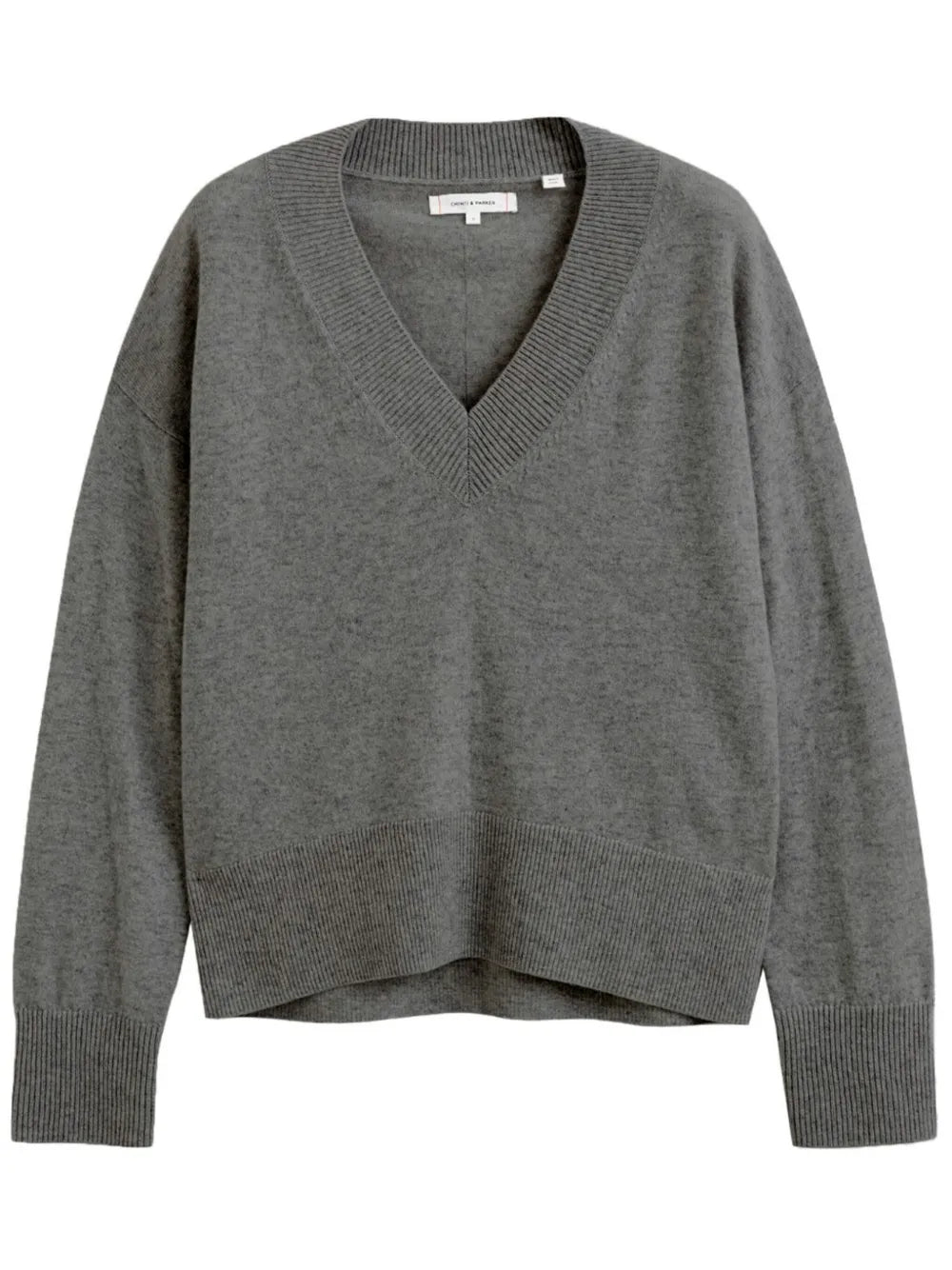 V-Neck Knitted Jumper