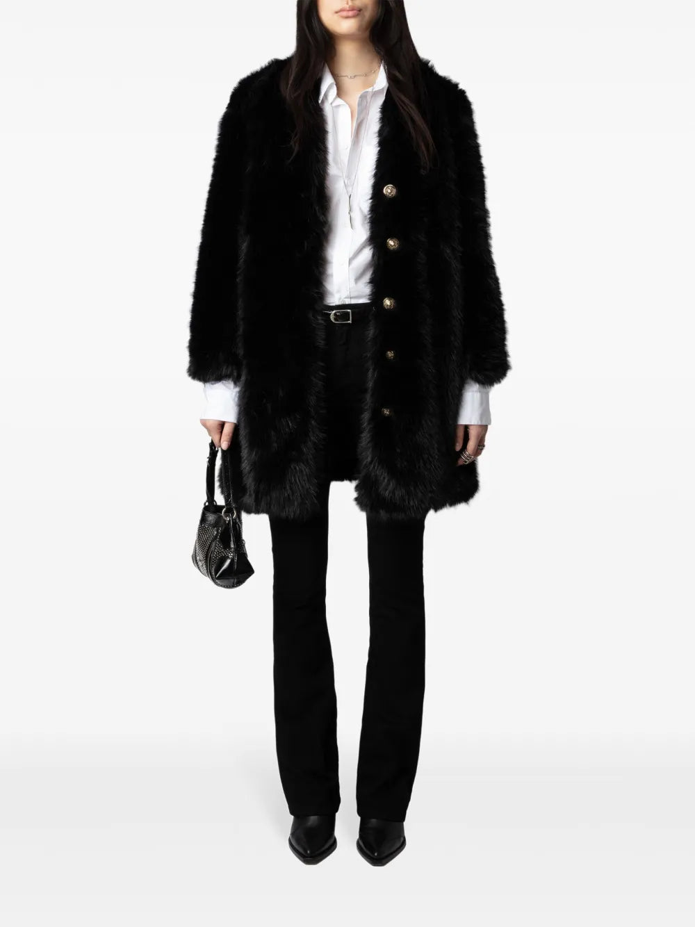 Milas Faux-Fur Coat