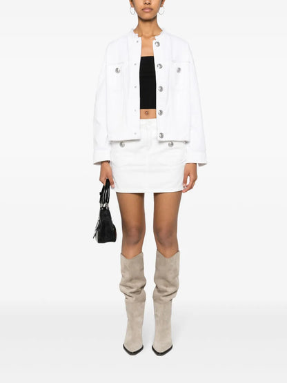 Joa Denim Mini Skirt
