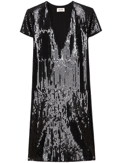 Rashu Sequin Mini Dress