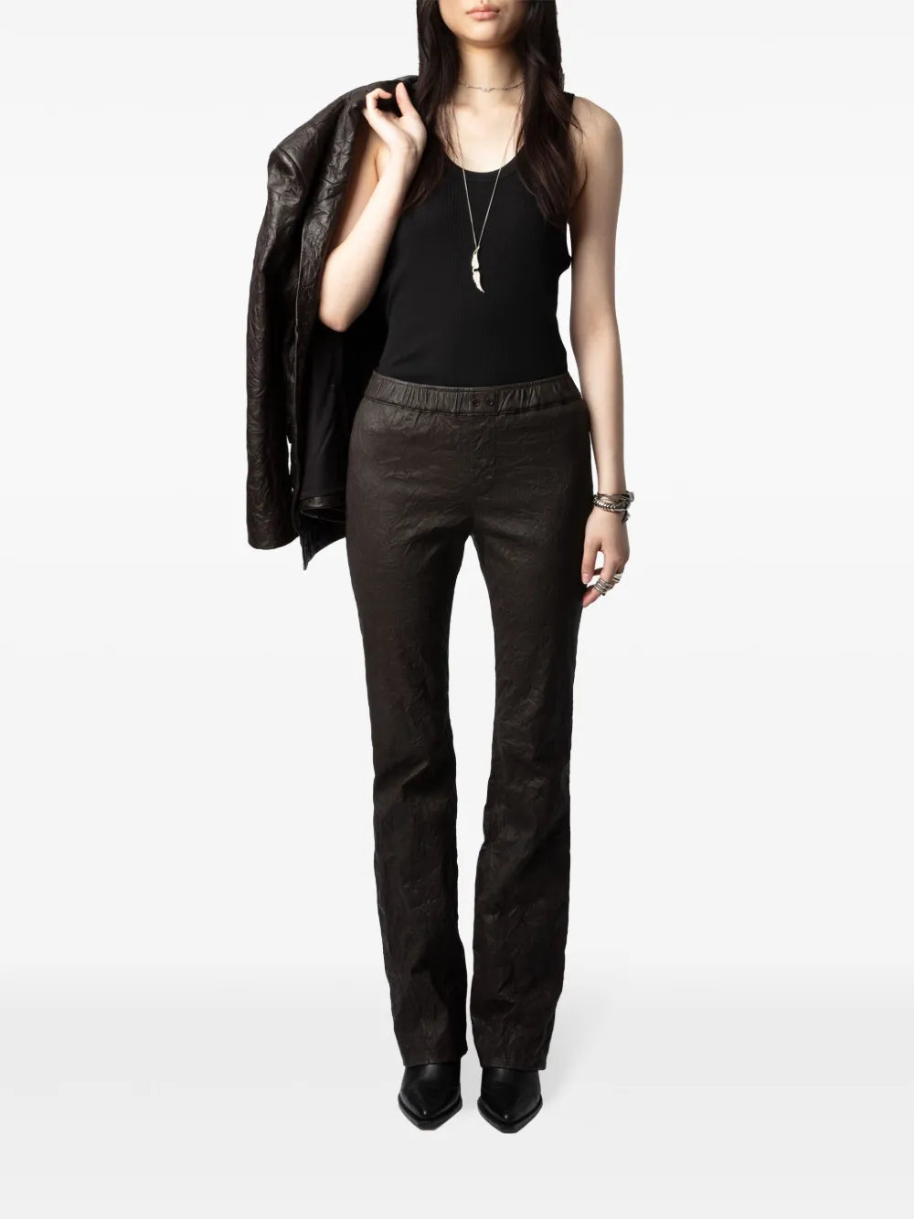 Pauline Leather Trousers