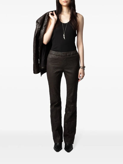 Pauline Leather Trousers