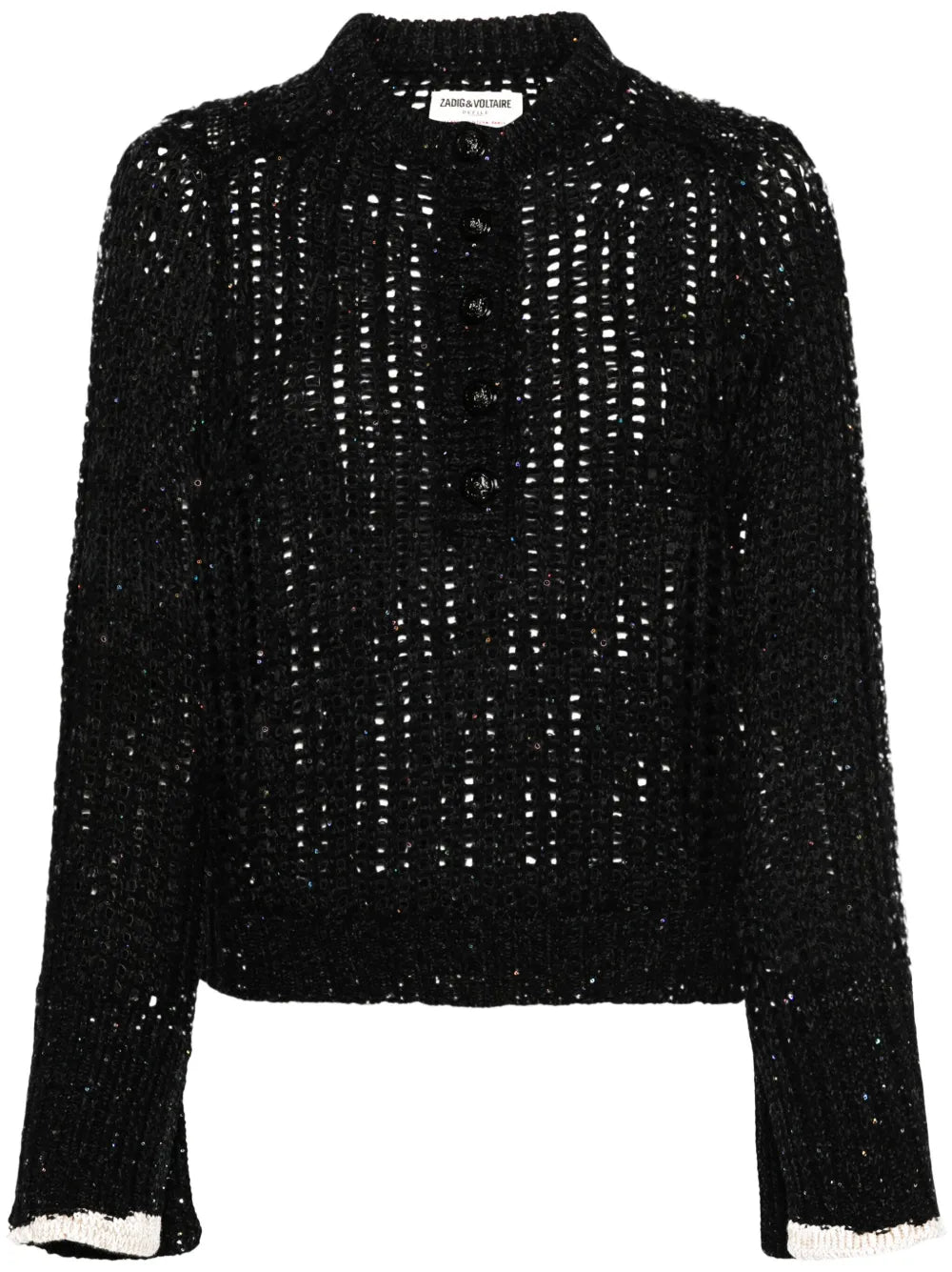 Sequin-Embellished Jumper