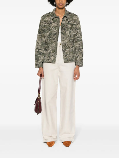 Krisa Camo Cotton Jacket