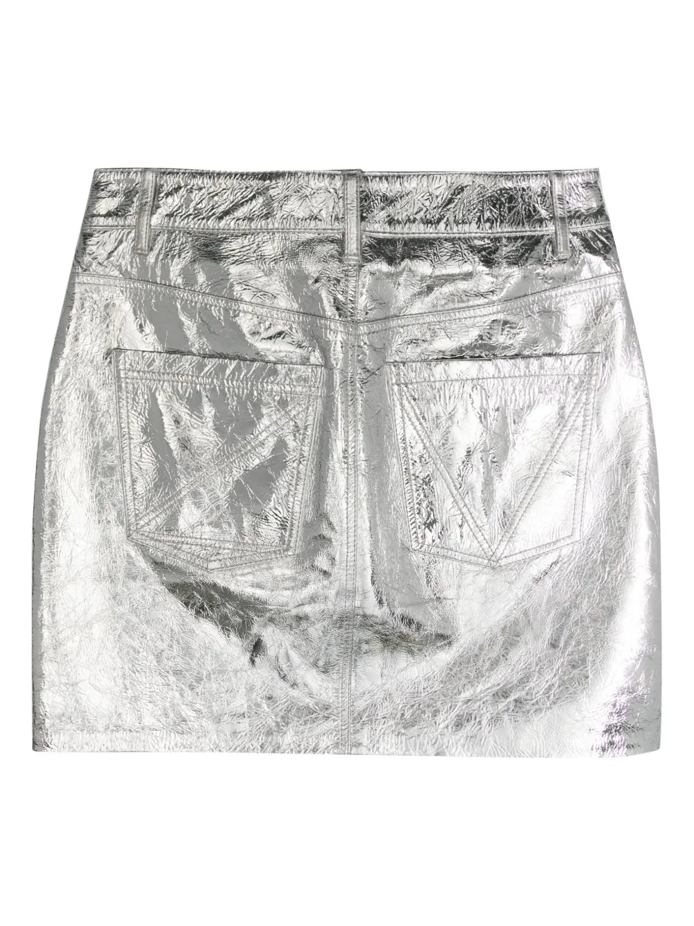 Jinette Leather Mini Skirt
