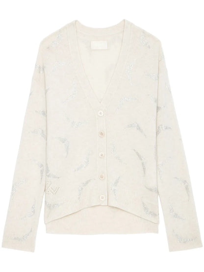 Mirka Strass Wings Cardigan