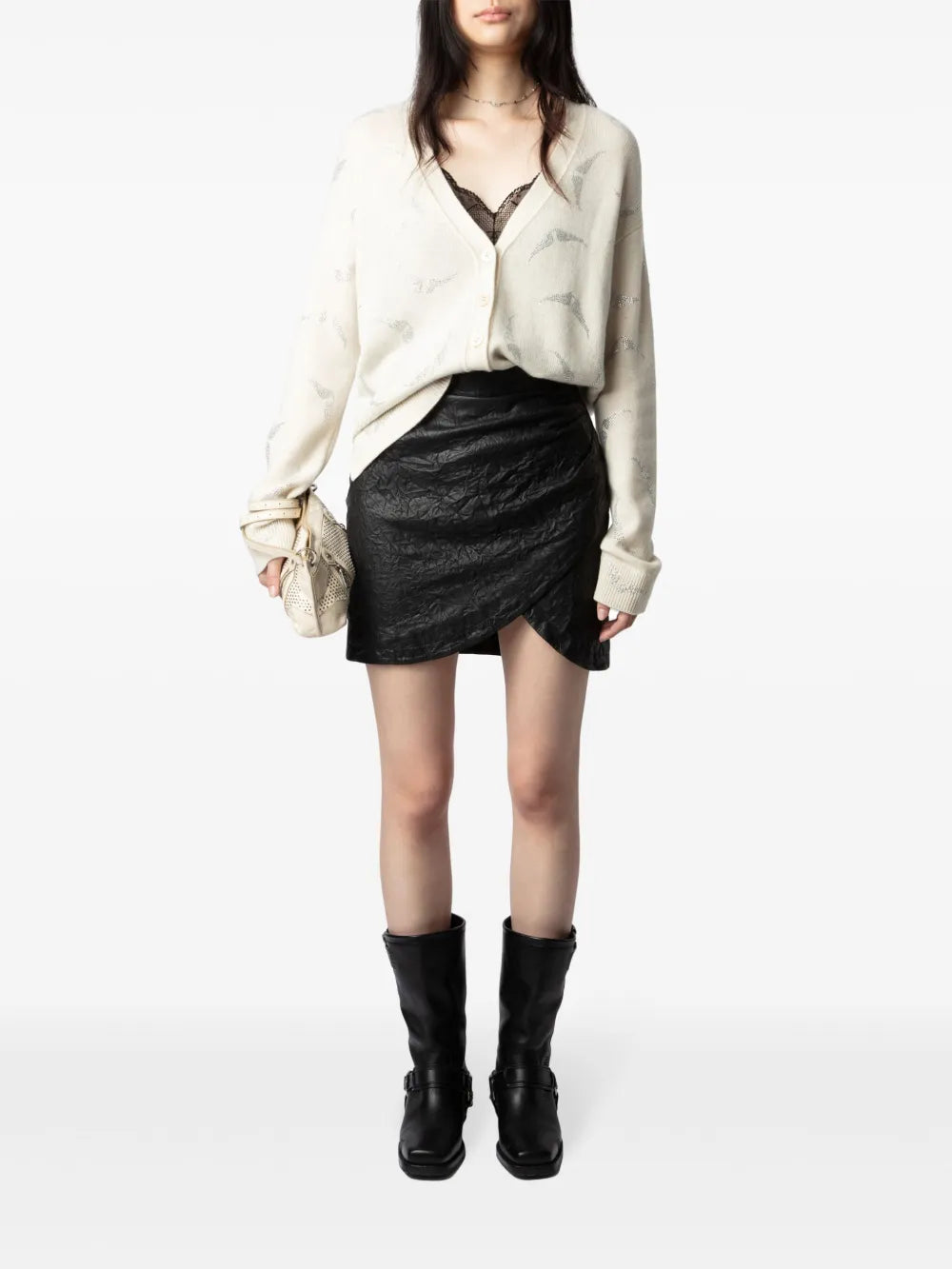 Mirka Strass Wings Cardigan