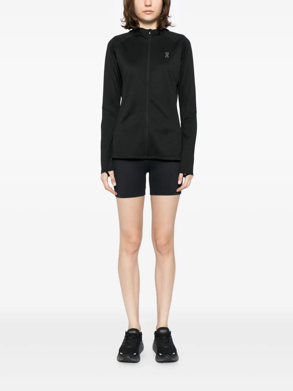 Climate Zip-Up Running Hoodie