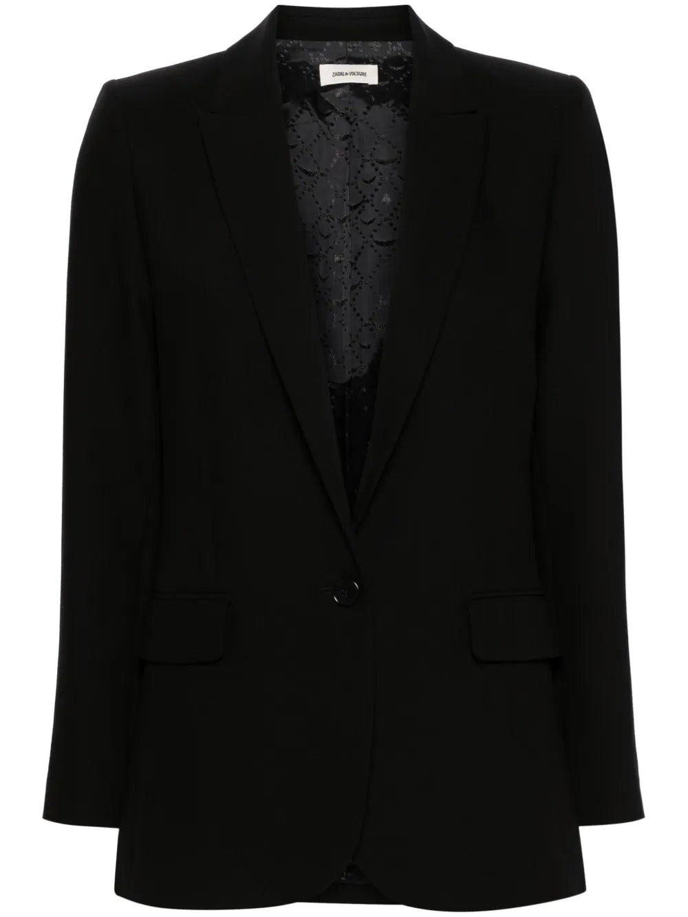 Valse Rhinestone-Embellished Blazer