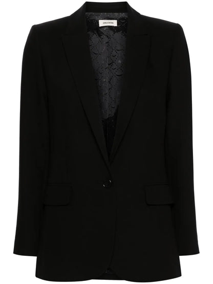 Valse Rhinestone-Embellished Blazer