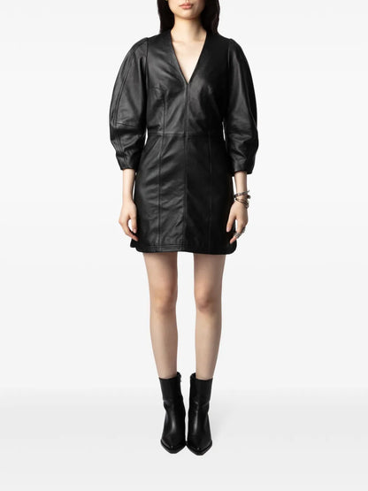 Leather Minidress