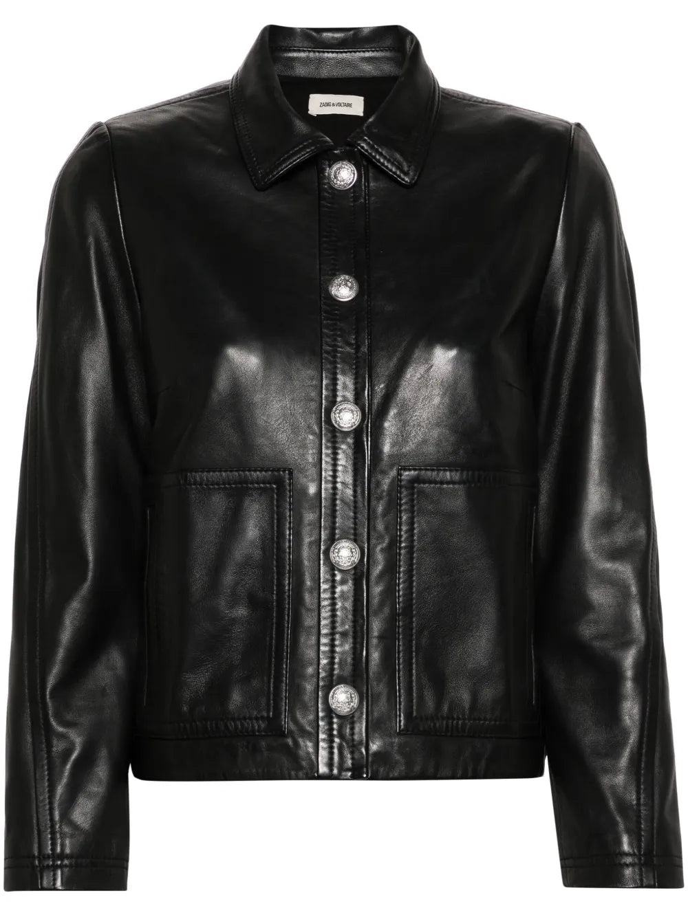 Litchi Leather Jacket