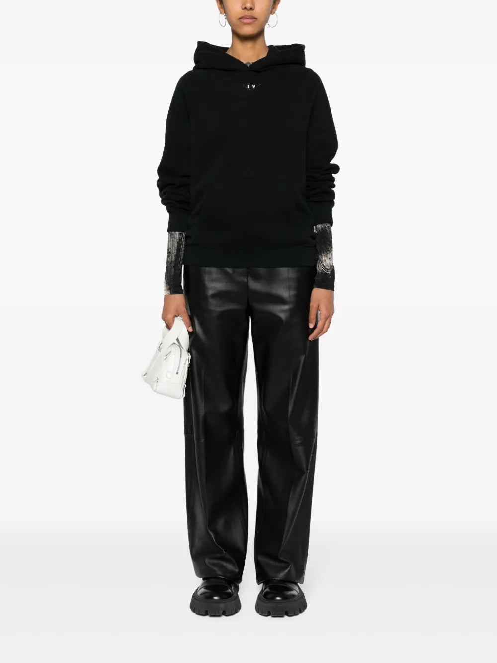 Georgy Wings-Appliqué Hoodie