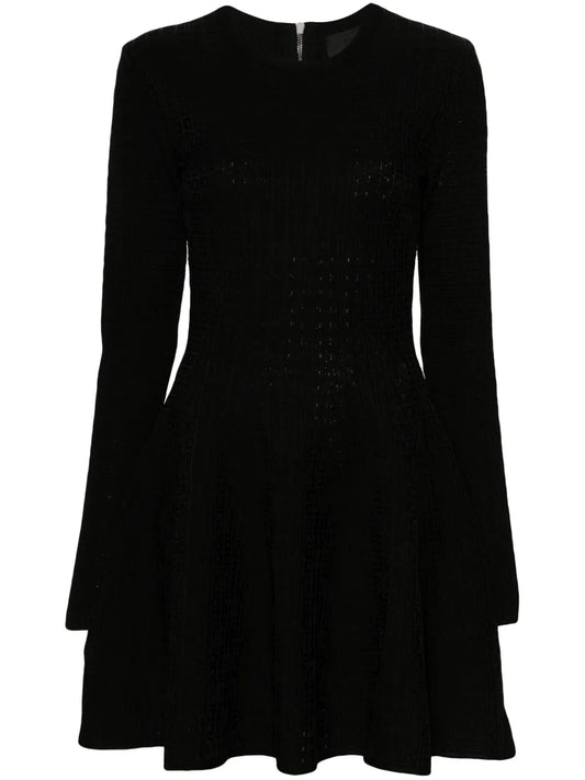 4G Jacquard Mini Dress
