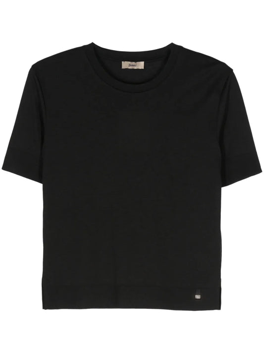 Fine-Knit T-Shirt