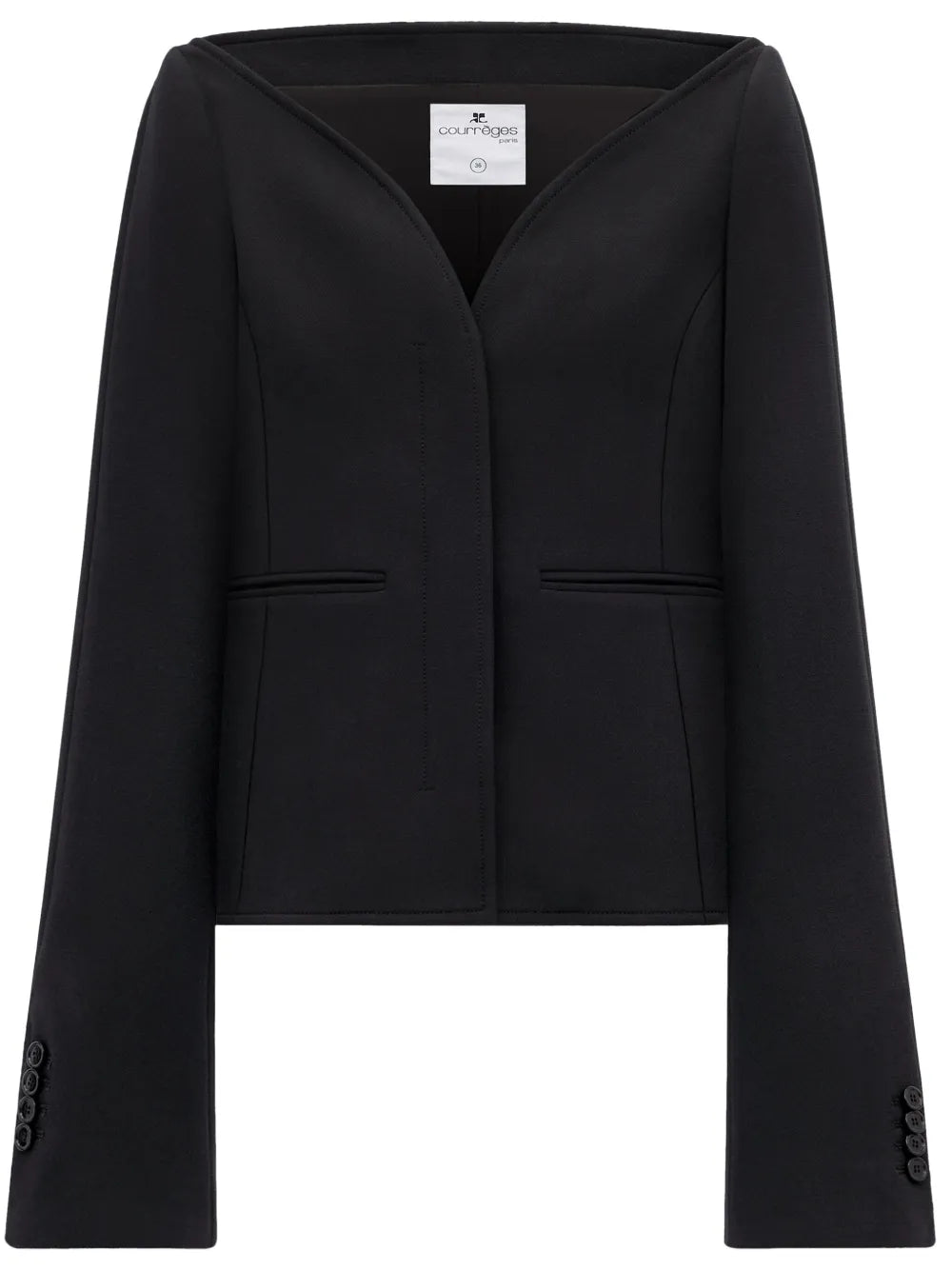 Ellipse Heritage Collarless Blazer