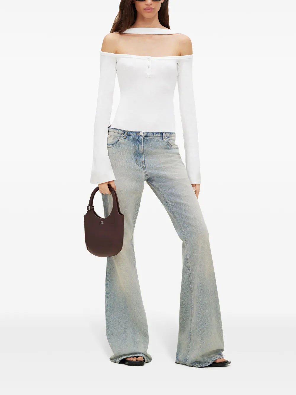 Cut-Out Ribbed Bodysuit