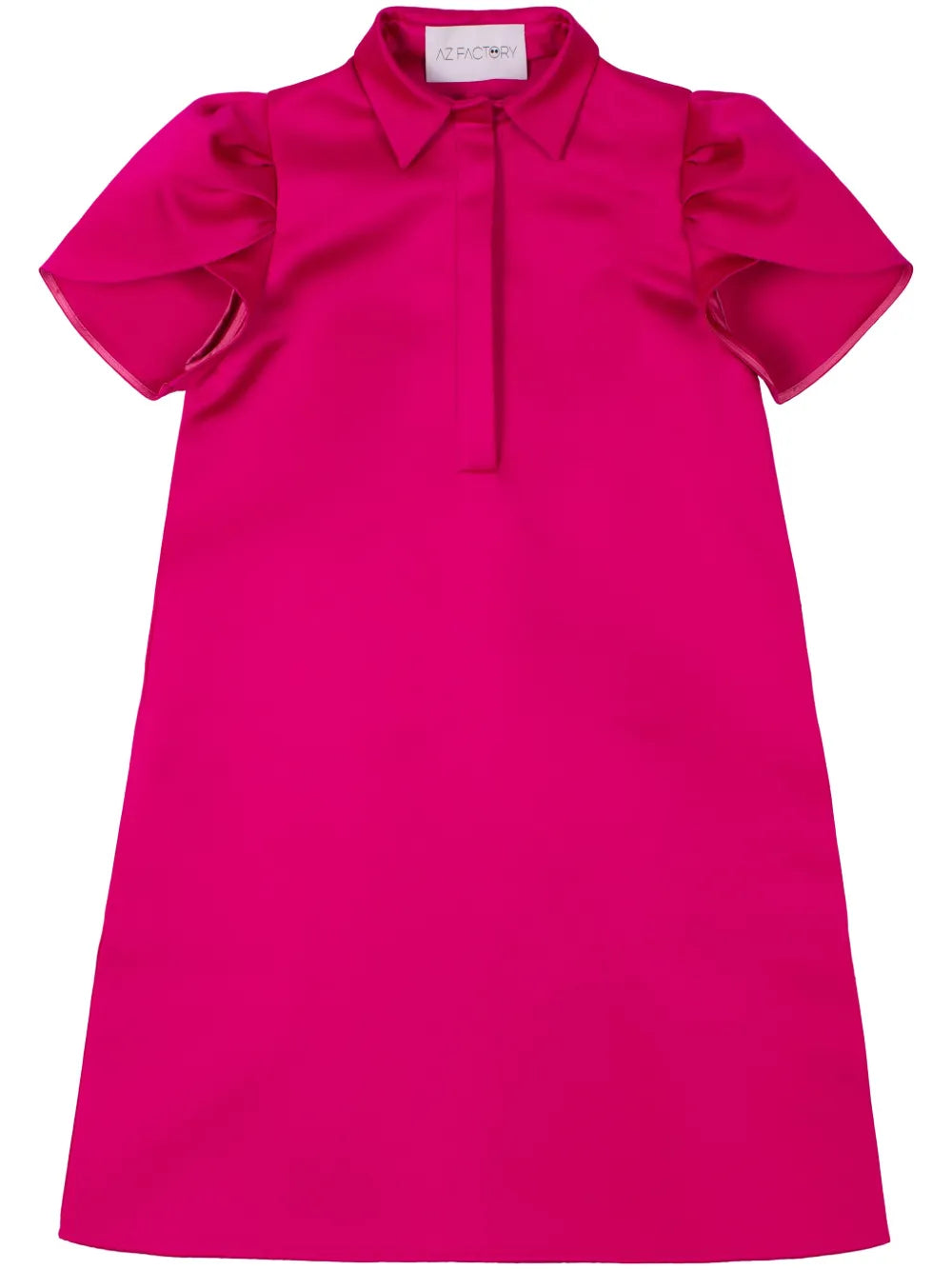 Zinnia Ruffled Sleeves Dress