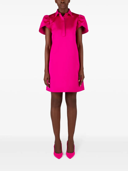 Zinnia Ruffled Sleeves Dress