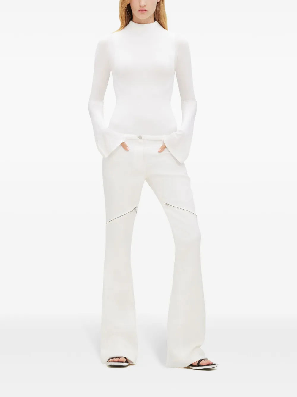 Ellipse Zipped Twill Trousers