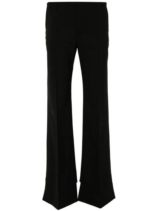 Wool Flared Trousers
