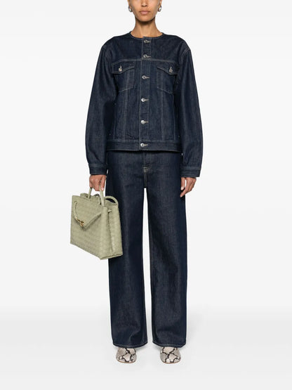 Shelly High-Rise Straight-Leg Jeans