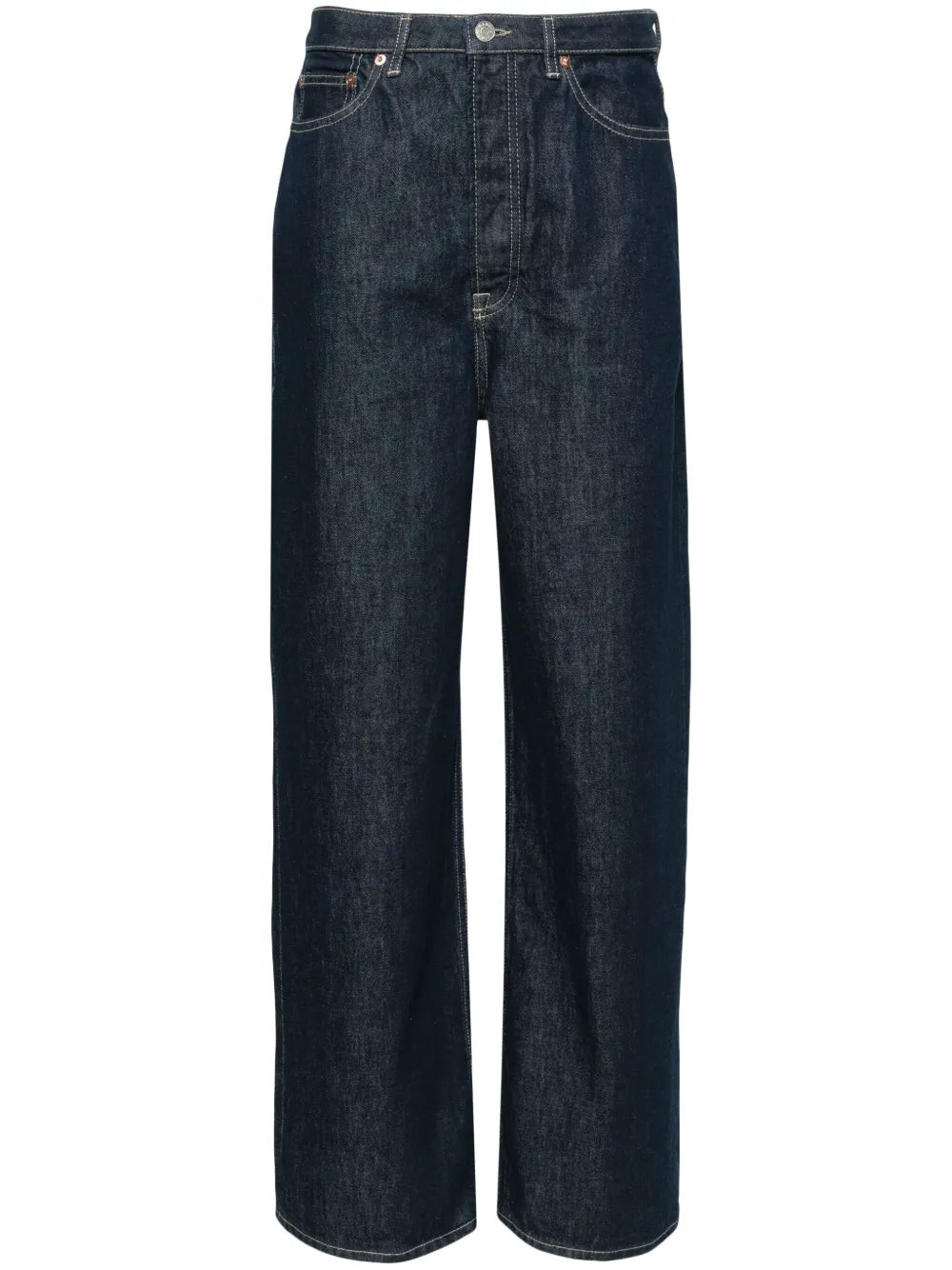 Shelly High-Rise Straight-Leg Jeans