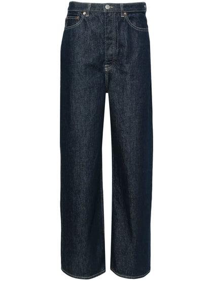Shelly High-Rise Straight-Leg Jeans