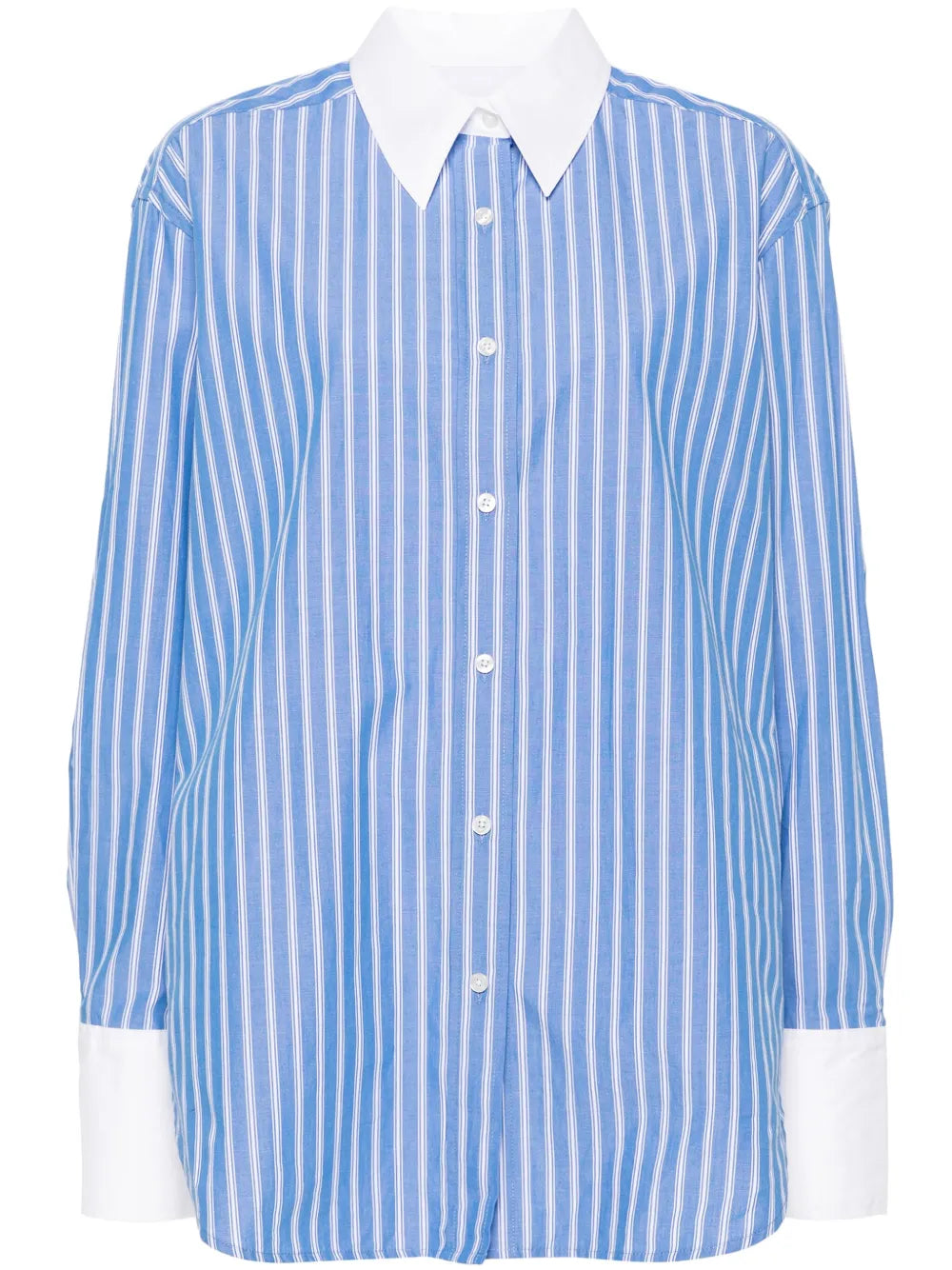 Salovas Striped Organic Cotton Shirt