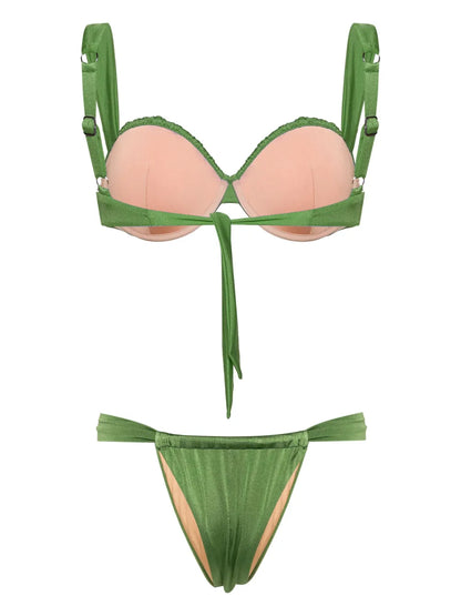 Cheeky Ruched Bikini Set