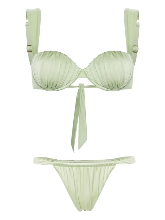 Cheeky Ruched Bikini Set