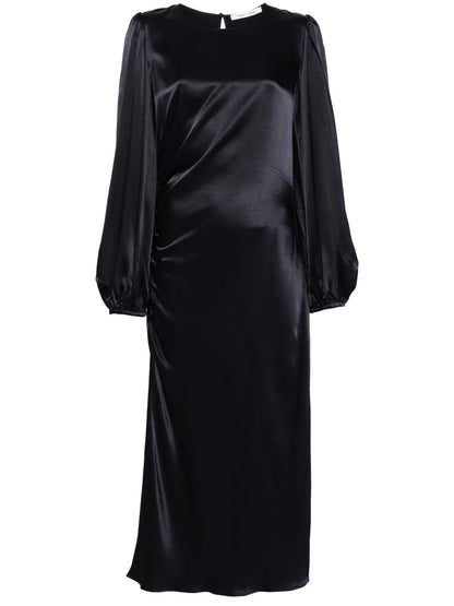 Saelvira Ruched Midi Dress