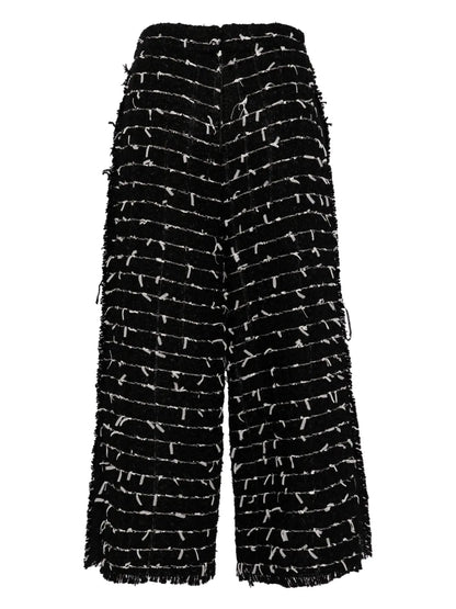 Tweed Cropped Trousers