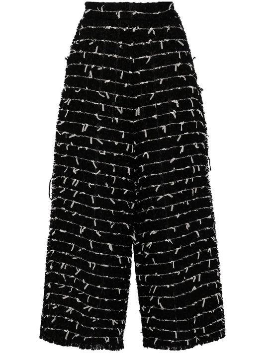 Tweed Cropped Trousers