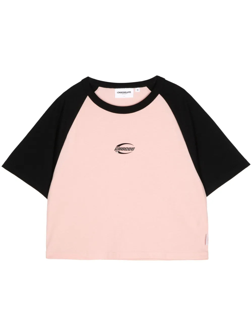 Logo-Print Colourblock T-Shirt