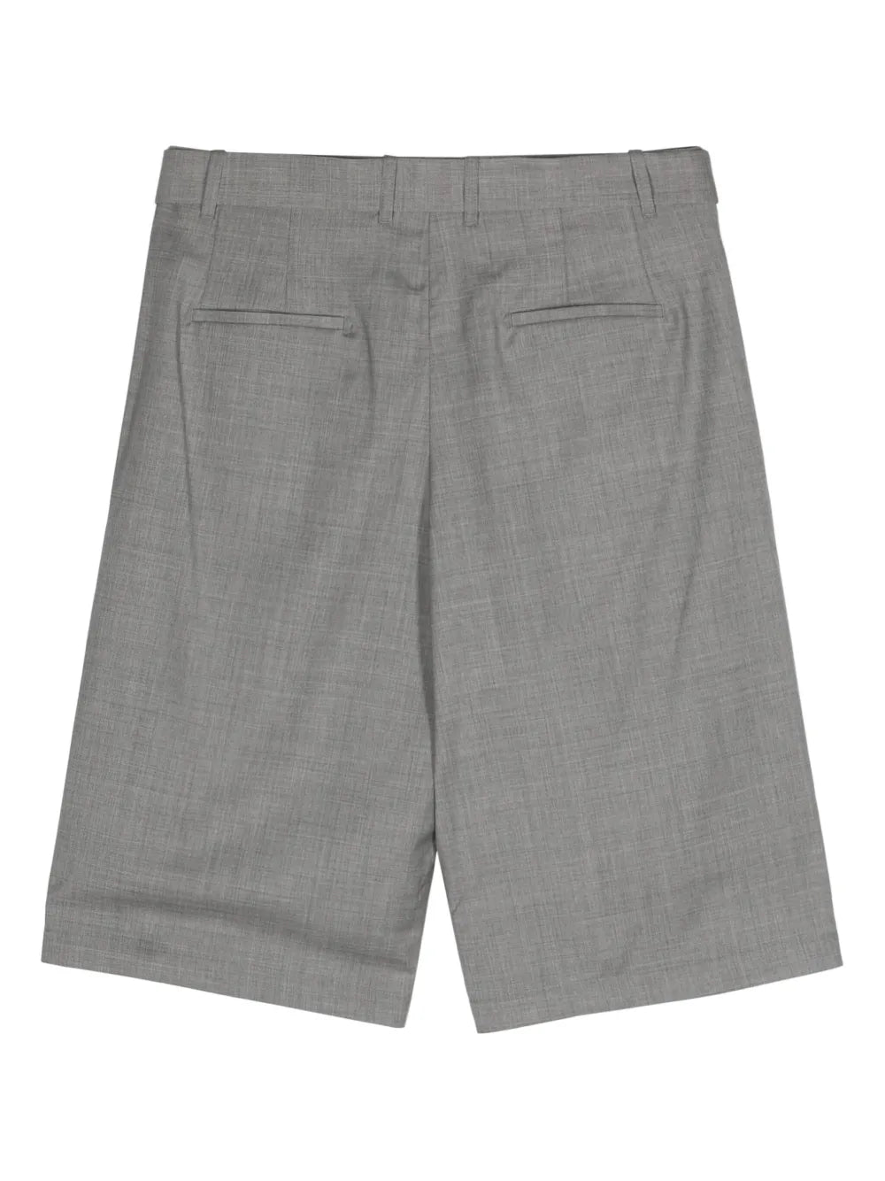 Cooper Wool Pleated Shorts