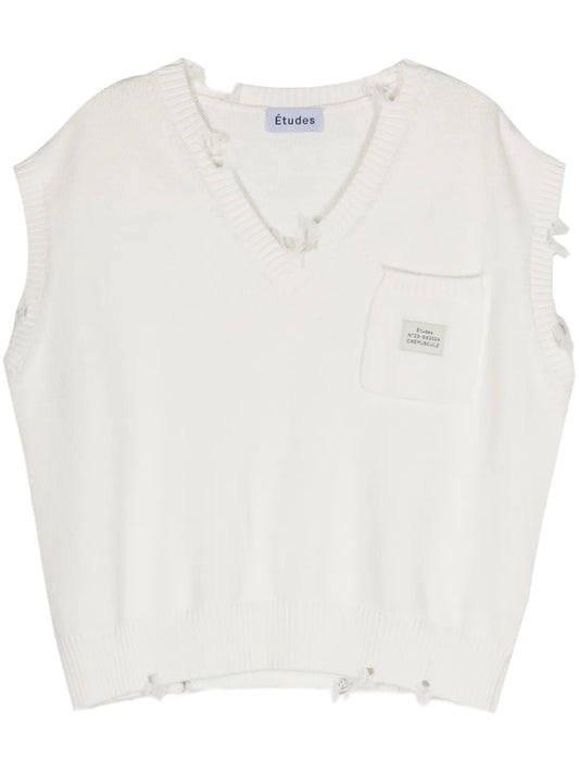 Instant Destroy Knitted Vest