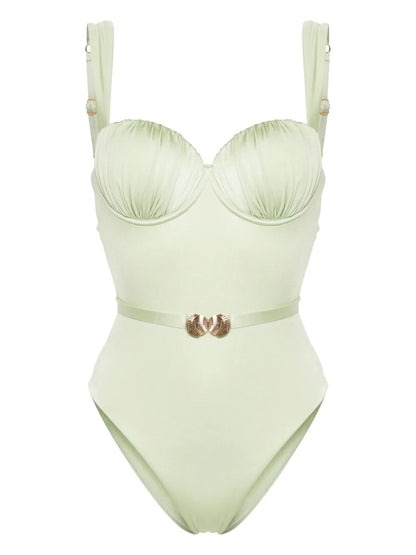 Balconette Ruched Swimsuit