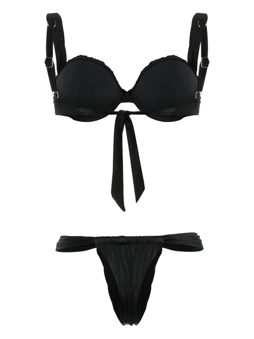Ruched Balconette Bikini