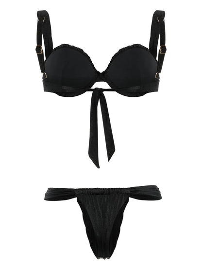 Ruched Balconette Bikini